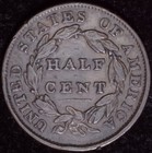1833 Half Cent Classic Head Vf    1080p Video 