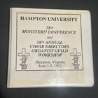 Hampton University 78 Ministers Conference 1992  12 Cassette Audio