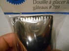 Two New Wilton Large Cake Icer Icing Stainless Steel Decorating Tips  789