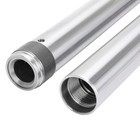 Cycle Standard 39mm Chrome Fork Tubes - 29 Inch - 4 Over