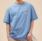 New Balance Uni Seoul Tiger T-shirts Unisex Casual Top Tee Blue Nwt Nbnef3a063