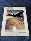 Vtg 1989 Microsoft Flight Simulator 3 5  Floppy Disk Version 4 0 Ibm   Tandy Pc