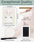 Baby Gift Keepsake Footprint Kit Elephant 16  X 20  Wall Decor  30 Msrp