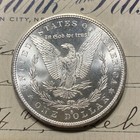     Gem Bu S Morgan Silver Dollar From Obw Roll Estate Hoard     S Mint Unc    
