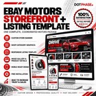 Complete Ebay Motors Store Branding  Listing Template Design   Video Ads Package