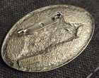 Estate Sale Vintage - Bronze Krzysztof Olech Artistic Brooche Pin 1980s