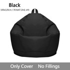 Large Bean Bag Dorm Chair Sofa Cover Cozy Comfort Stain Resistant Waterproof 