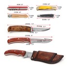 Tourbon Vintage Leather Knife Sheath Fixed Blade Case Pocket Knives Belt Pouch
