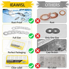 Washers  304 Stainless Steel Penny Large Fender Washers For Screws  235pcs Flat 