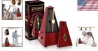 Elegant Mechanical Metronome With Teak Wood Finish For Musicians Of All Ages