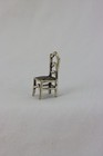 Miniature Sterling Silver Chair  Stamped  8gr