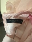 Carla Zampatti  Crepe Ruffle Shoulder Gown In Peony Size  Aus 10
