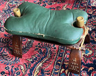 Vintage Egyptian Camel Saddle Stool Ottoman