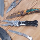 Mixed Lot Of 13 Novelty And Folding Knives