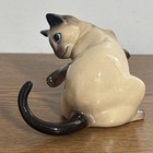 Hagen Renaker Designers Workshop Siamese Cat  Figurine 3    High 4 5    Wide
