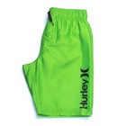 Hurley Boys  Pullon Swim Trunks  Neon Green Size Small