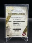 2017 Topps Walking Dead Season 5 Wardrobe Card Relic Carl Grimes Shirt