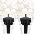 Cemetery Vase Rubber Inserts 2 Pack Silicone Flower Holder For Headstone Grave