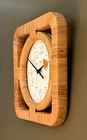 Rattan Wall Clock By George Nelson Associates For Howard Miller