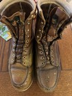 Primo Distressed Thorogood Leather Moc Steel Toe Boots Size 9 D  Preowned