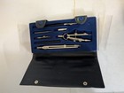 Alvin Drafting Tool Kit German Vintage Drawing Set Technical Bow Compass Case