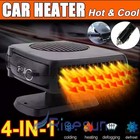 200w 12v Plug In Auto Car Portable Ceramic Heater Cooler Fan Defroster Demister
