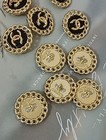 Lot Of 10 Cc Button 22 Mm 
