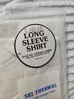 Vintage Healthknit Thermal Underwear Mens Long Sleeve Shirt Size Large L Sports