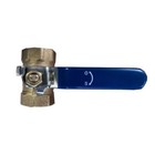 1 4  Npt Brass Ball Valve Female X Female Stainless Steel Handle Full Ported