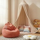 5 Piece Reading Nook Set For Kids  Kids Reading Corner Decor Bundle With Bean 