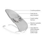 Munchkin Spring 2-in-1 Bouncer And Rocker Baby Reclining Lightweight