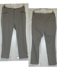 Daily Sports Glam Piped Ankle Golf Pants Taupe Women Size 14 New Performance Lux