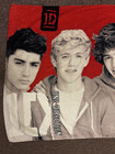 One Direction Band Beach Towel Red And Gray 50  X 25  