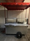 Launch Your Food Cart Business Today  Stainless Steel Multi-purpose Food Cart