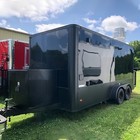 Fast Food Truck Mobile Kiosk Coffee Trailer Taco Concession Food Trailer