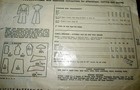  lovely Vtg 1940s Dress Sewing Pattern 16 34