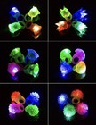 10 Light Up Flashing Rings Jelly Led Rubber Ring Party Favors Light Up Rings