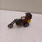 Hot Wheels Rrrumblers Revolution Motorcycle Trike W  Canopy Top Hat Rider