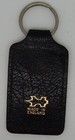 Vintage British Austin Cambridge Leather   Metal Key Fob 1of3