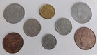 Year 1966 Great Britain Queen Elizabeth Ii Vintage Coins  Qty  1 Pack Of 8 Coins