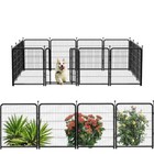 24 In h  Garden Fence Panels  Wide Door Low 24in h   24in l  15 Panels 1 Gate