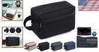 Water-resistant Travel Toiletry Bag For Men   Women - Organized Storage Solution