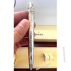 Rolex Vintage Style Palladium Finish Ballpoint Pen Luxury Ad Vip Gift