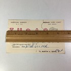 Ivory Coast Qsl Radio Card 1963 Martin Goins Abidjan Stamps