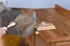 Fine Wool Combs With Double Rows With Holder And Spinning Diz Wool Lover