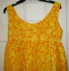 Vintage Malama Dress Hawaii Petite Hawaii  Size 9 10 1970 s