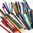 Vintage Swizzle Sticks Cocktail Drink Stirrers Lot Of 53 Plastic Nyc Nj  Vegas