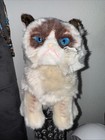 Gund Grumpy Cat Plush 10  Blue Eyes Siamese Kitty Stuffed Animal Sitting 4040133