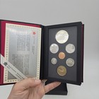 1989 Canada Proof Set Royal Canadian Mint Rcm Coa 7-coin Set W  Silver Dollar 1 
