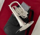 Silver Shiny Marching Mellophone Wmp-204s Free Shipping